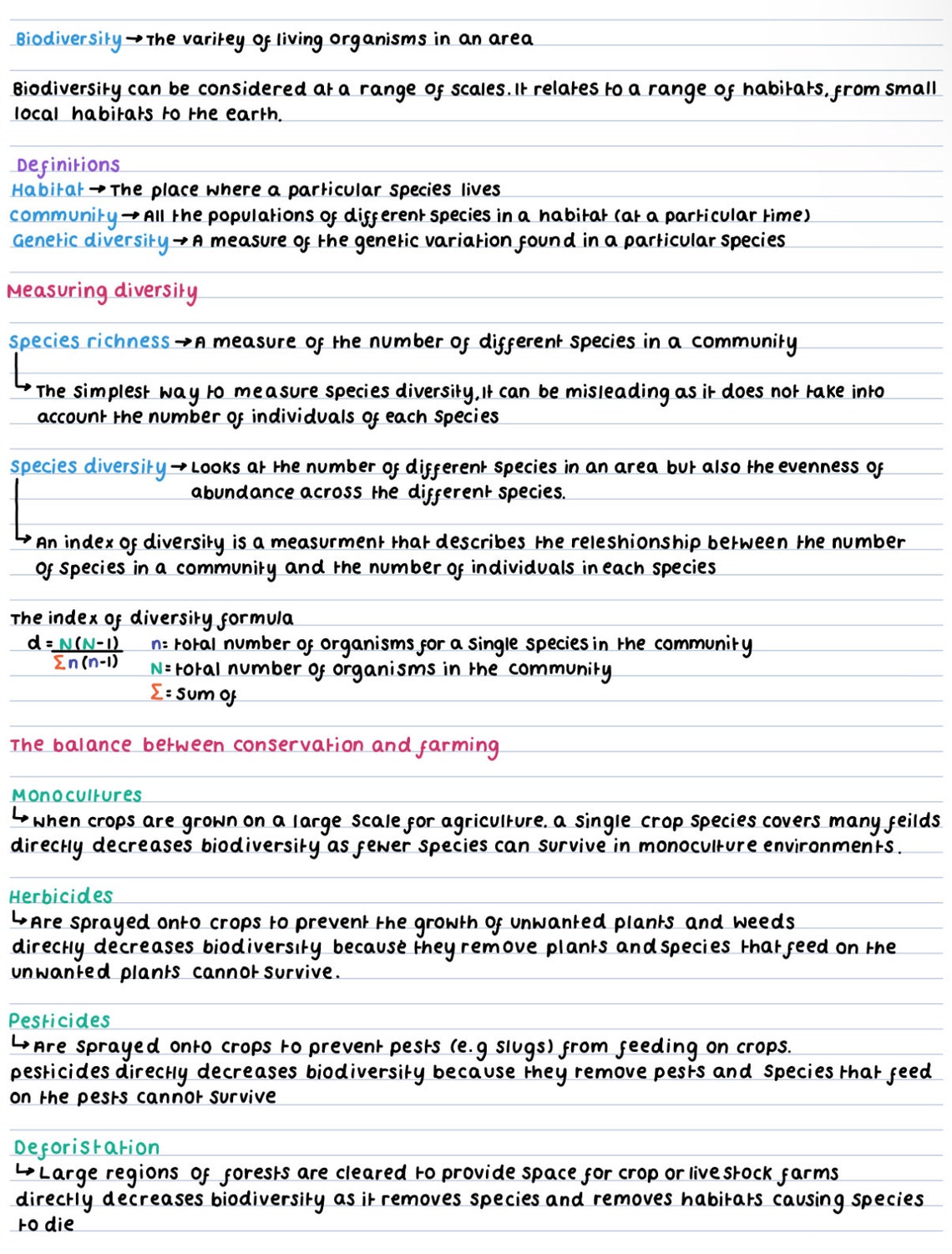 A-level AQA Biology Genetic Information, Variation and Relationships ...