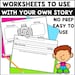 Character and Setting Worksheets Story Elements With Graphic Organizer ...