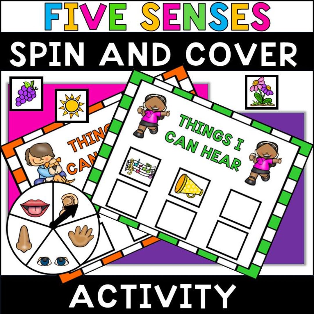 Five Senses Sorting Activity Kindergarten First Grade Science - Etsy