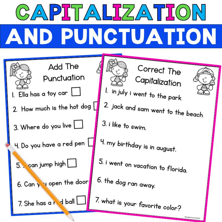 Kindergarten Summer Review Packet Math Alphabet Writing and Phonics ...