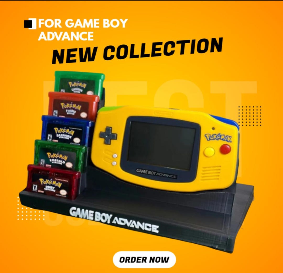 Gameboy Advance Stand Game Boy Advance Console Stand - Gaming Accessories - Retrogaming - Etsy