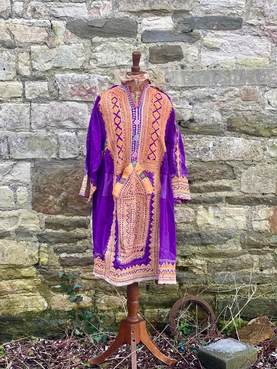 Antique Baluchi Ethnic Dress Afghan Pakistan India