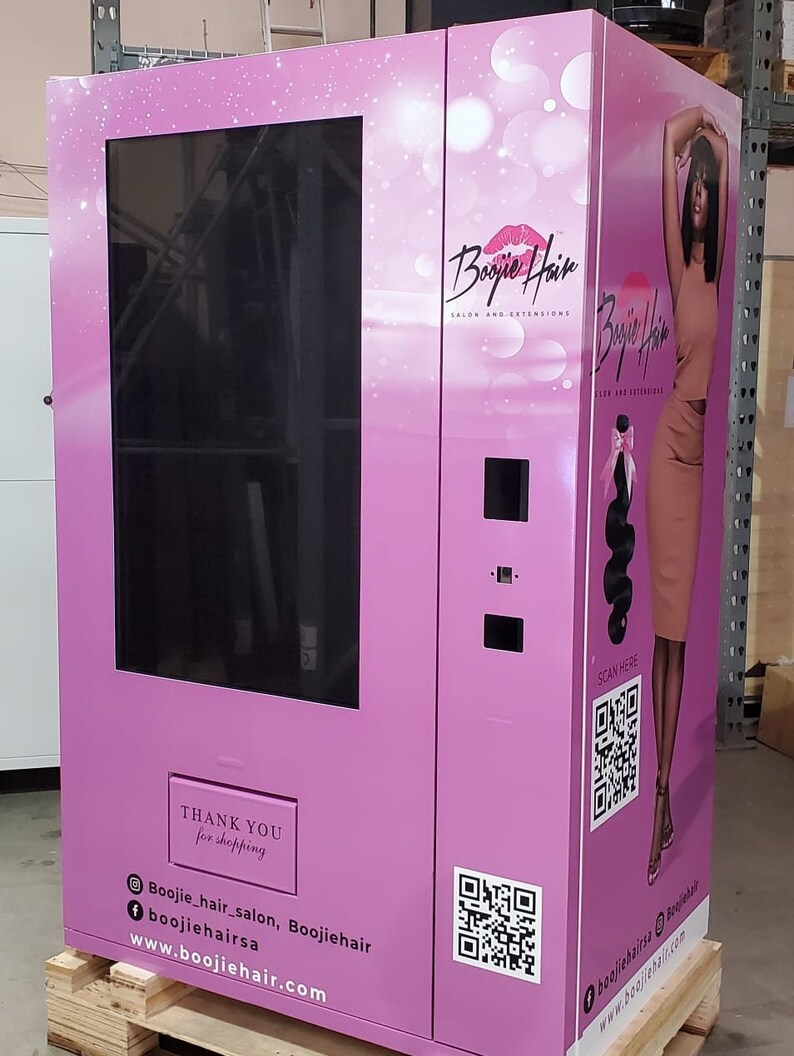 Lash Hair Vending Machine Design ONLY Beauty Vending Machine Design