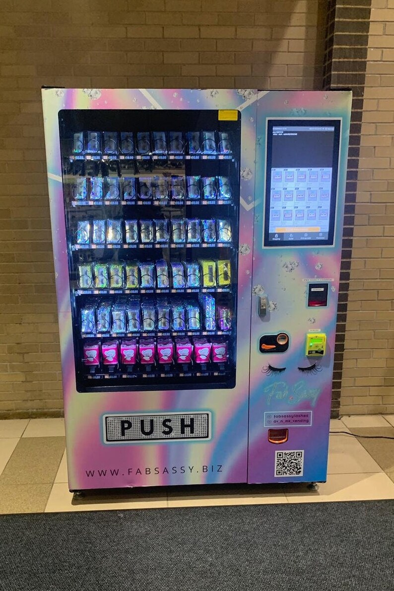 Lash Hair Vending Machine Design ONLY Beauty Vending Machine Design