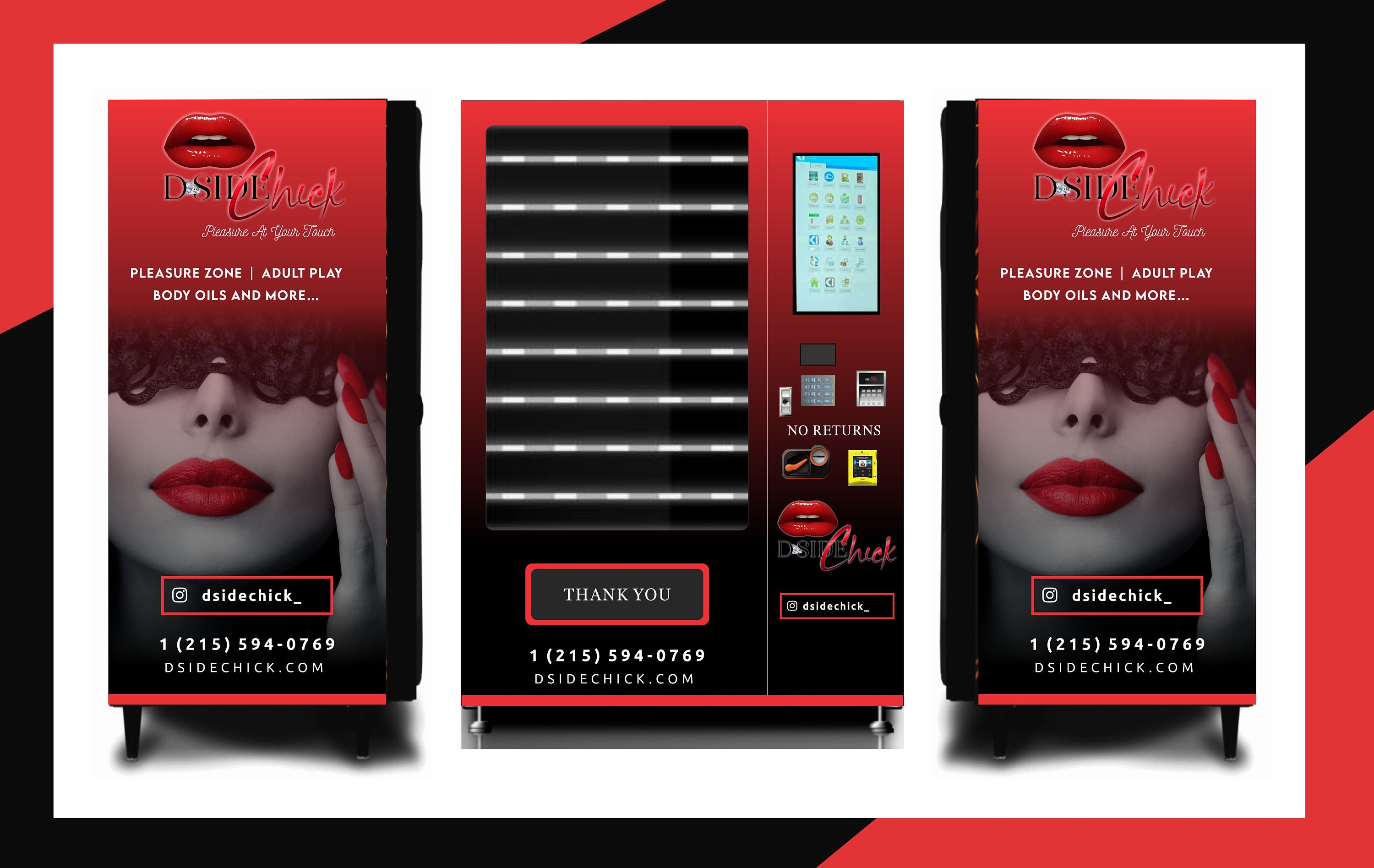 Hair product vending machine