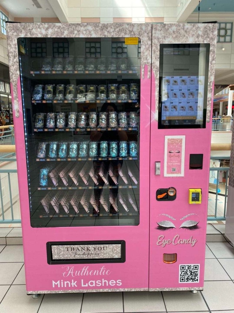 Lash Hair Vending Machine Design ONLY Beauty Vending Machine Design