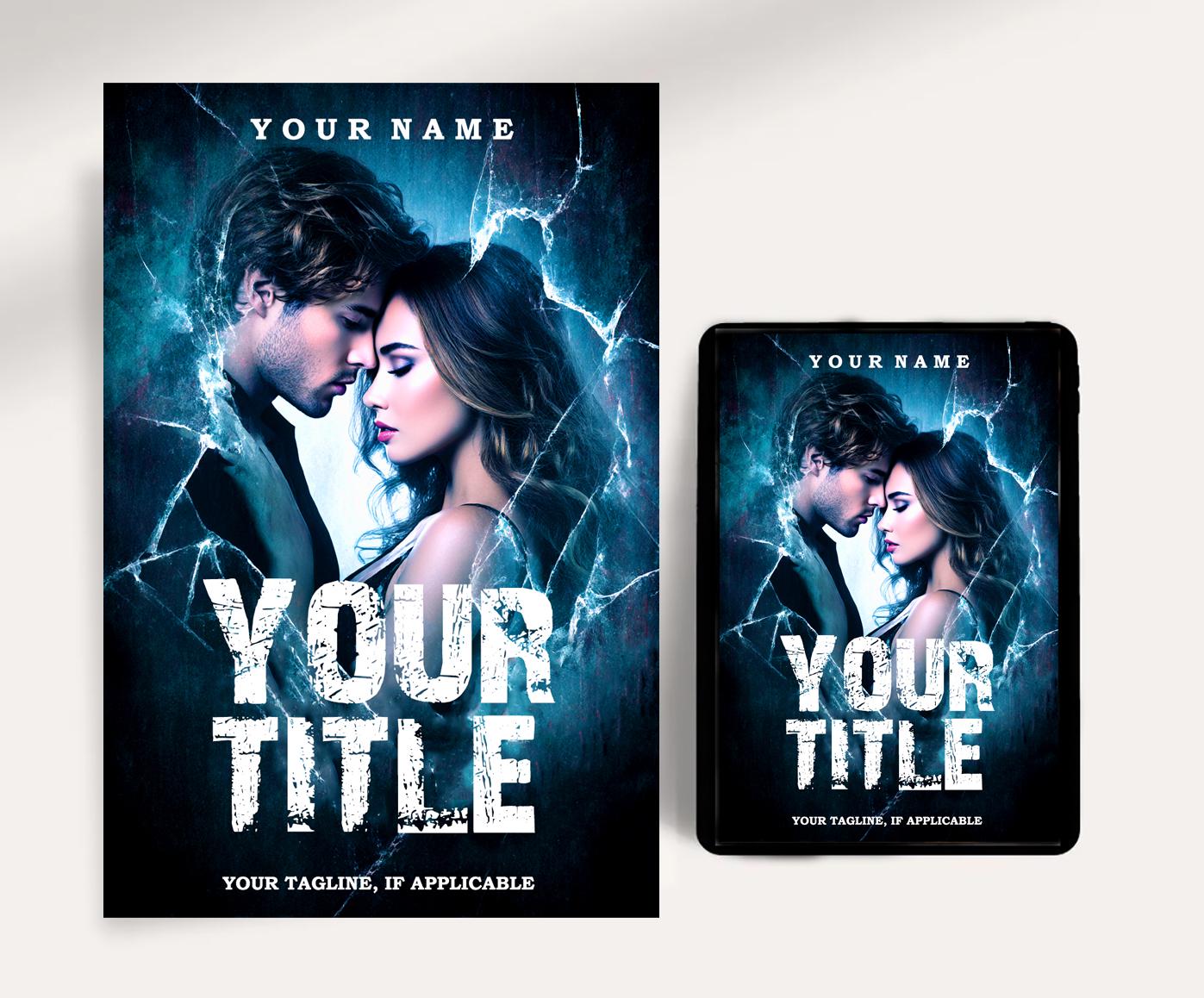 Premade eBook Cover, Premade Romance eBook Cover, Romantic Book Design for KDP & Self-Publishing, Digital Download