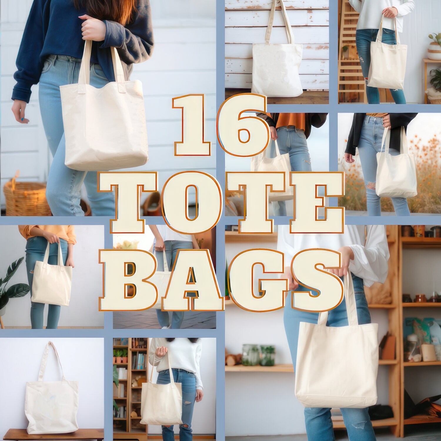 16 Inch Tote Bag Etsy UK