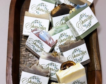 Jabón artesanal, jabón para fiestas, natural, para limpieza de piel, jabón corporal.