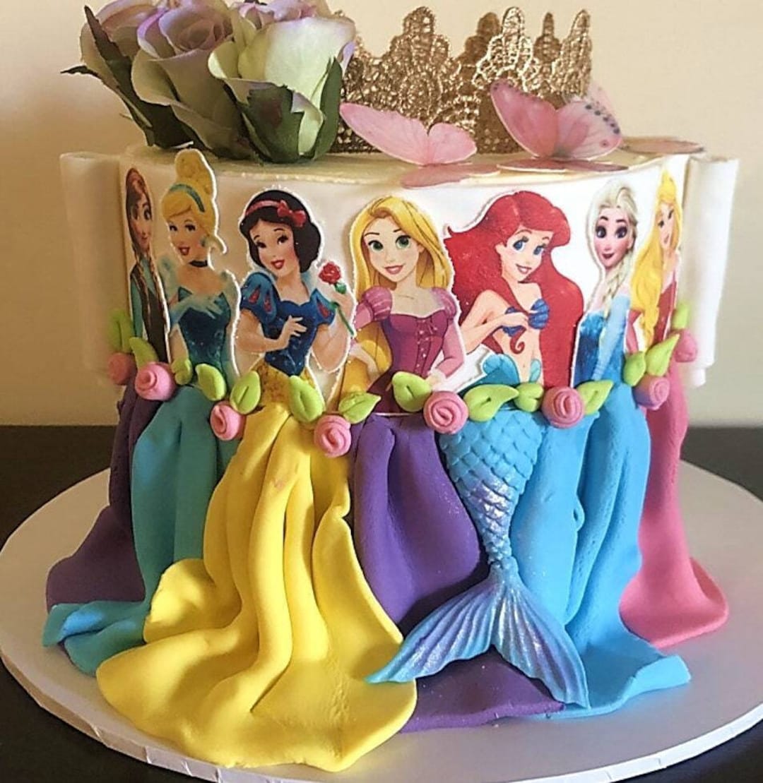 Printable Princess Cake Toppers Print Yourself Princesses Images Printable Princess Cake Toppers Print Yourself Princesses Images