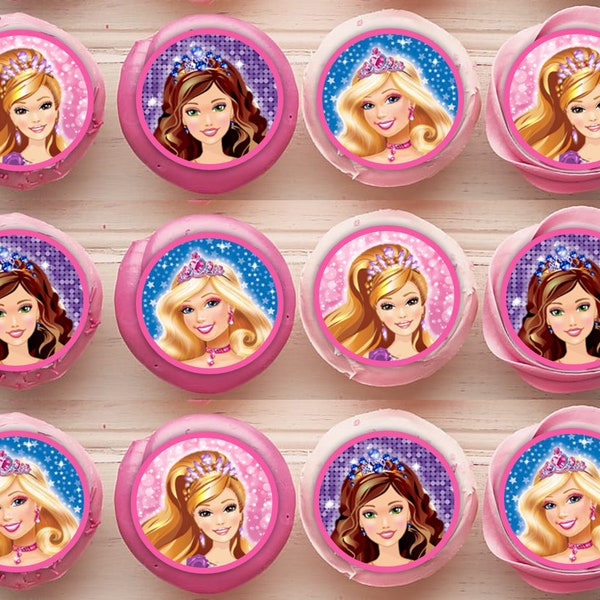 Barbie Cupcake Topper Etsy Australia