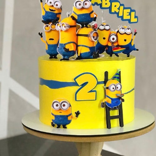 Minions Cake Topper Minions Birthday Party Minions Party Etsy Australia