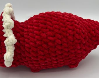 Triceratops Plushie-HANDMADE Crochet