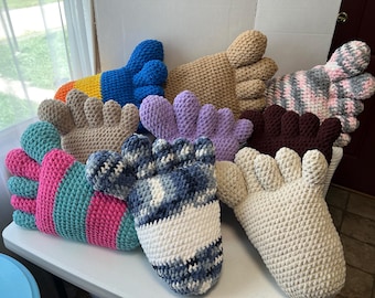 Bruno Big Foot-kussen-NIEUWE KLEUREN BESCHIKBAAR