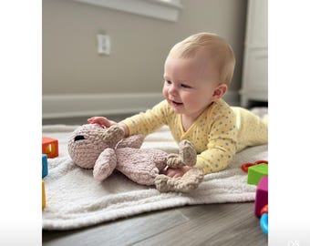 Goldie the Goose Lovey Large Crochet