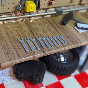 1/10 Scale Shop Wrenches - Scale RC Accessories!