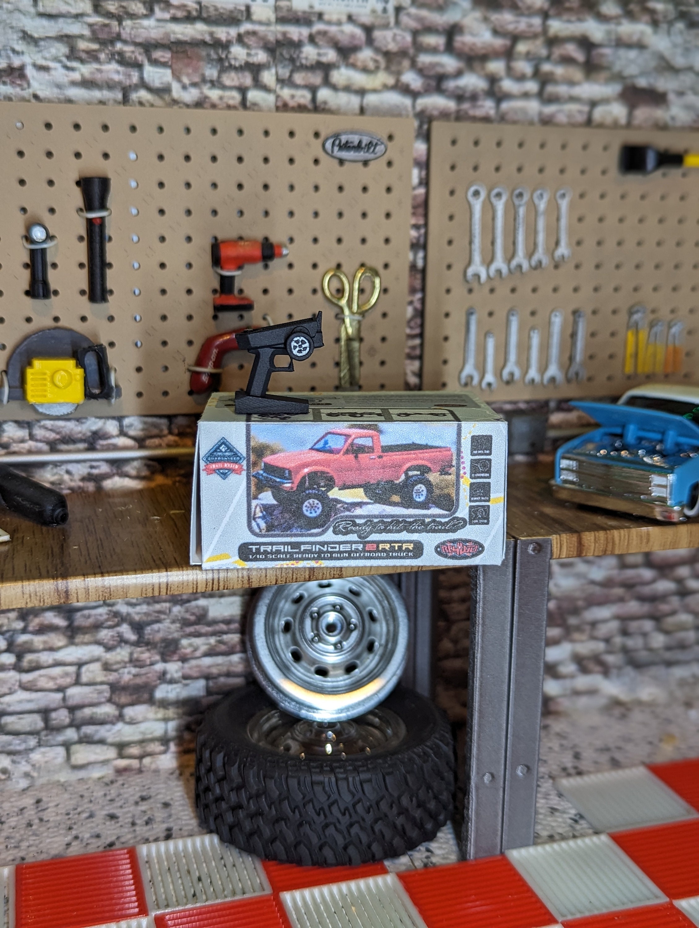Rc Sample Box 1:10 Scale RC Box and Radio - Scale RC Accessories - Etsy