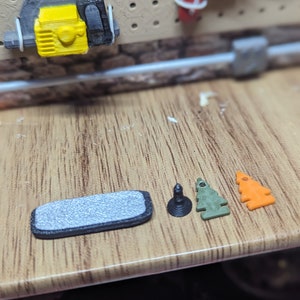 1/10 Scale RC Rear View Mirror & Pine Tree Air Fresheners – Garage Accessories