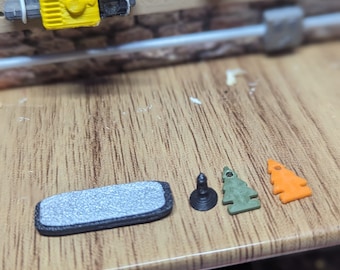 1:10 Scale RC Rear View Mirror and Air Fresheners - Scale RC Accessories