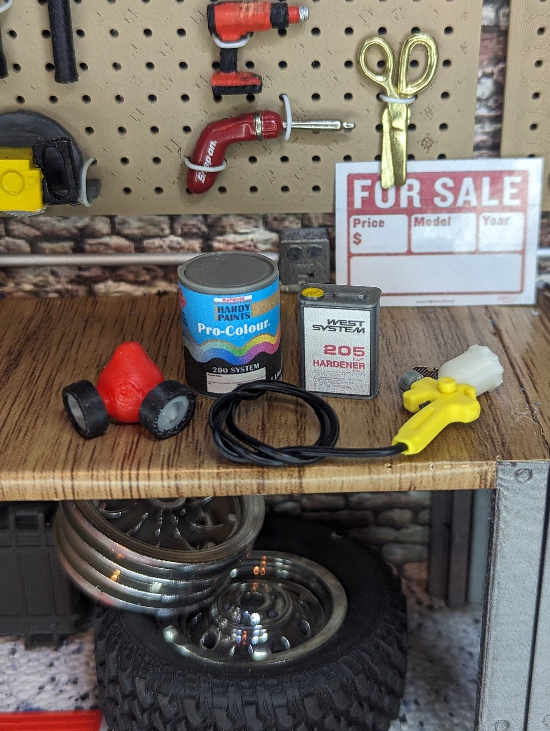 1:10 Scale Paint Gun Kit - Scale RC Accessories!