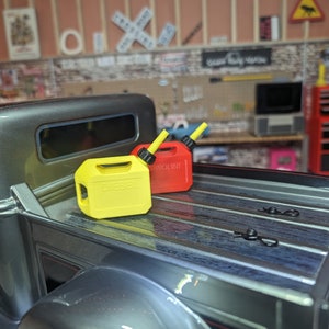 Taniche di carburante da 5 galloni in scala 1:10 - Accessori RC in scala!