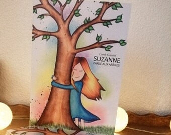 Livre pour enfant "Suzanne parle aux arbres"