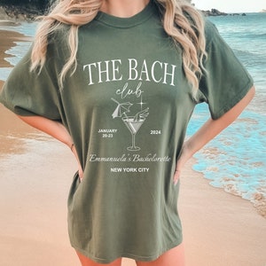 独身パーティーのトップス バチェロレッテクラブ 独身パーティーシャツ カスタム独身パーティーTシャツ パーソナライズされた高級独身パーティーソーシャルクラブ バチェロレッテ