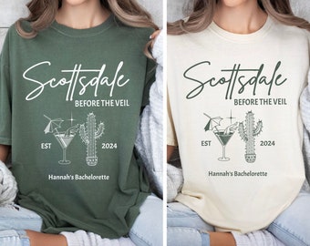 Custom Location Bachelorette TShirt Scottsdale Bachelorette Party Tee Cocktail Social Club Nashville Bach Trip Shirt Bridal Party Gift Top
