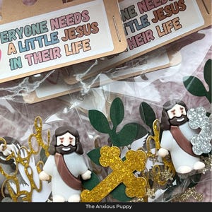 Everyone Needs a Little Jesus Church Party Favors Small Christian Gifts Bible Study Pocket Jesus Figure Religious Gifts Mini Jesus Catholic