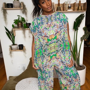 Jumpsuit Bootneck | Casual, Loungewear, Night Time, Luxury Wearable Art