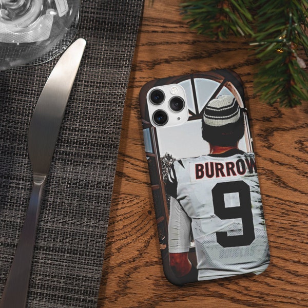 Joe Burrow Iphone Case Etsy Australia