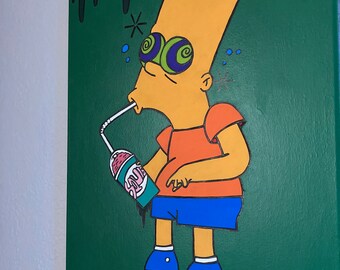 Slurped out - Bart Simpson