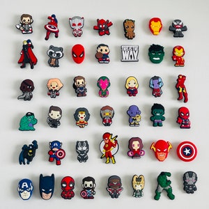 Crocs marvel charms sale