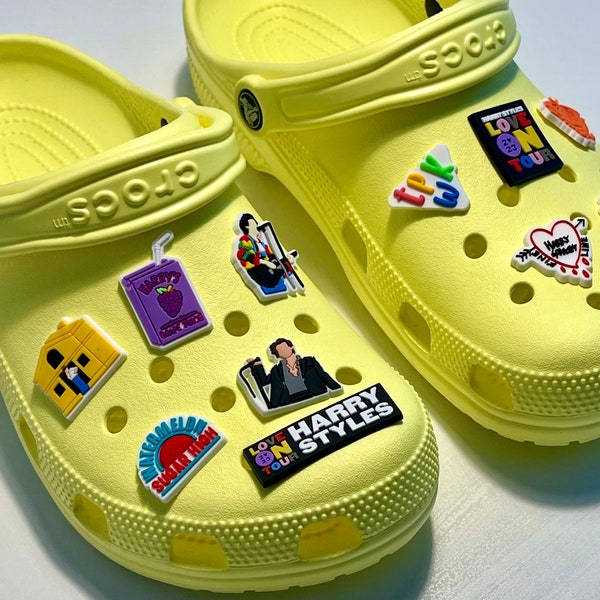 Harry Styles Crocs Charms Etsy UK