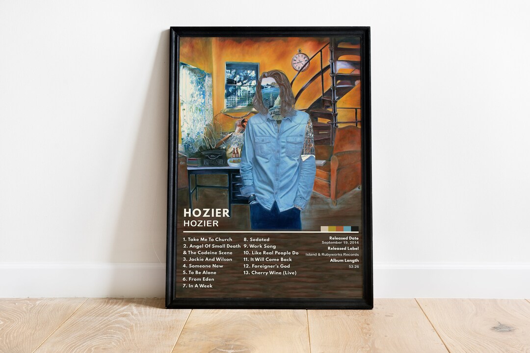 Hozier Posters / Hozier Poster Tracklist Album Cover Poster Etsy