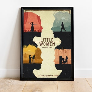 Little Women Poster, Little Women Canvas Print, Little Women Print, Canvas Wall Art, Little Women Movie Poster, Movie Art, Graduation Gift