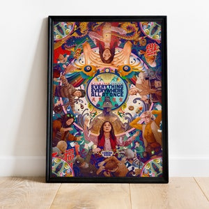Everything Everywhere All at Once Poster Canvas, Everything Everywhere All at Once Canvas Print, Canvas Wall Art, Movie Poster, Geek Gifts