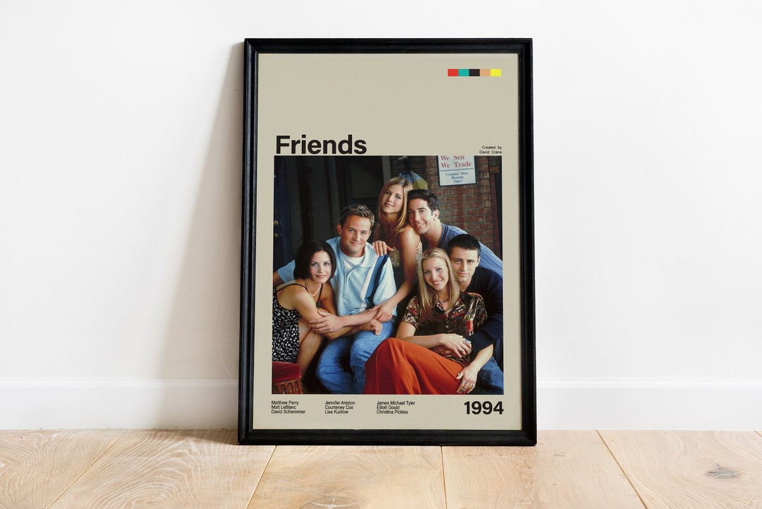 Friends Poster Print, Tv Show Poster Print, Friends Poster, Tv Series ...
