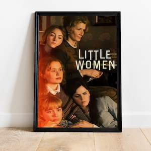 Little Women Poster, Little Women Canvas Print, Little Women Print, Canvas Wall Art, Little Women Movie Poster, Movie Art, Graduation Gift