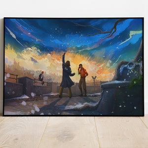 Disco Elysium Poster, Revachol Wall Art, Premium High Quality Print, Game Fan Gift, Frame Print, Canvas Print, Graduation Gift