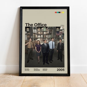 L'affiche du bureau, art mural Michael Scott, impression Steve Carell, décoration de bureau drôle, affiche de télévision minimaliste, meilleur art du patron