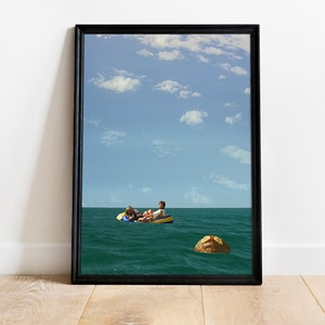 Pôster de presunto com rum, Sempre faz sol na Filadélfia, Ensolarado na Filadélfia, Presente de formatura, Arte de parede de formatura, presente