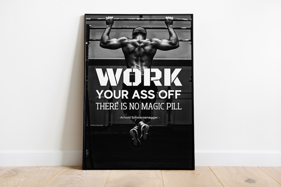 Home Gym Decor Motivational Decor Gym Wall Art Workout Room Decor Gym