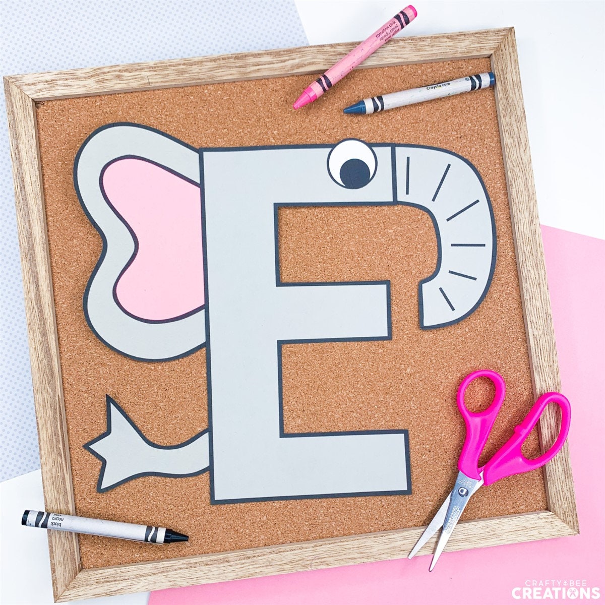 Letter E