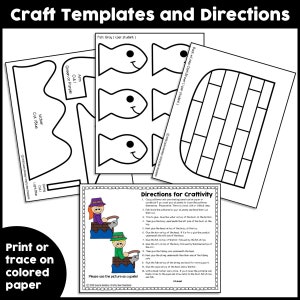 Fishing Kids Craft | Fish Craft for Kids | Camping Craft Template ...