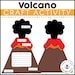 Volcano Craft for Kids | Volcano Template | Volcano Pattern | Natural ...