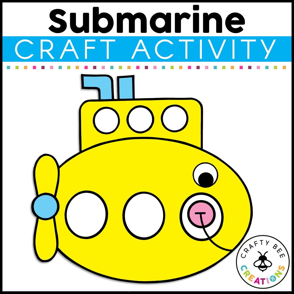 Submarine Craft for Kids Transportation Crafts Transportation ...