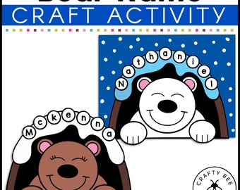 Polar Bear Spin & Stamp Letters Activity: Letter Recognition Activity