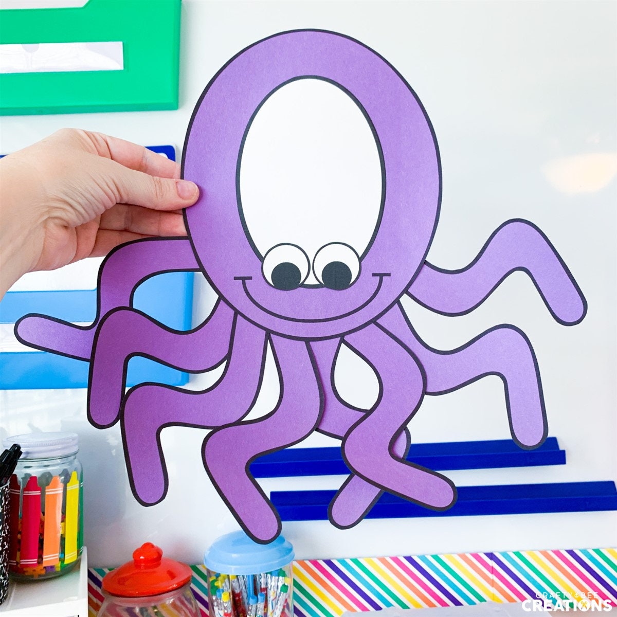 Letter O Craft Patterns Octopus Craft Alphabet Crafts Uppercase