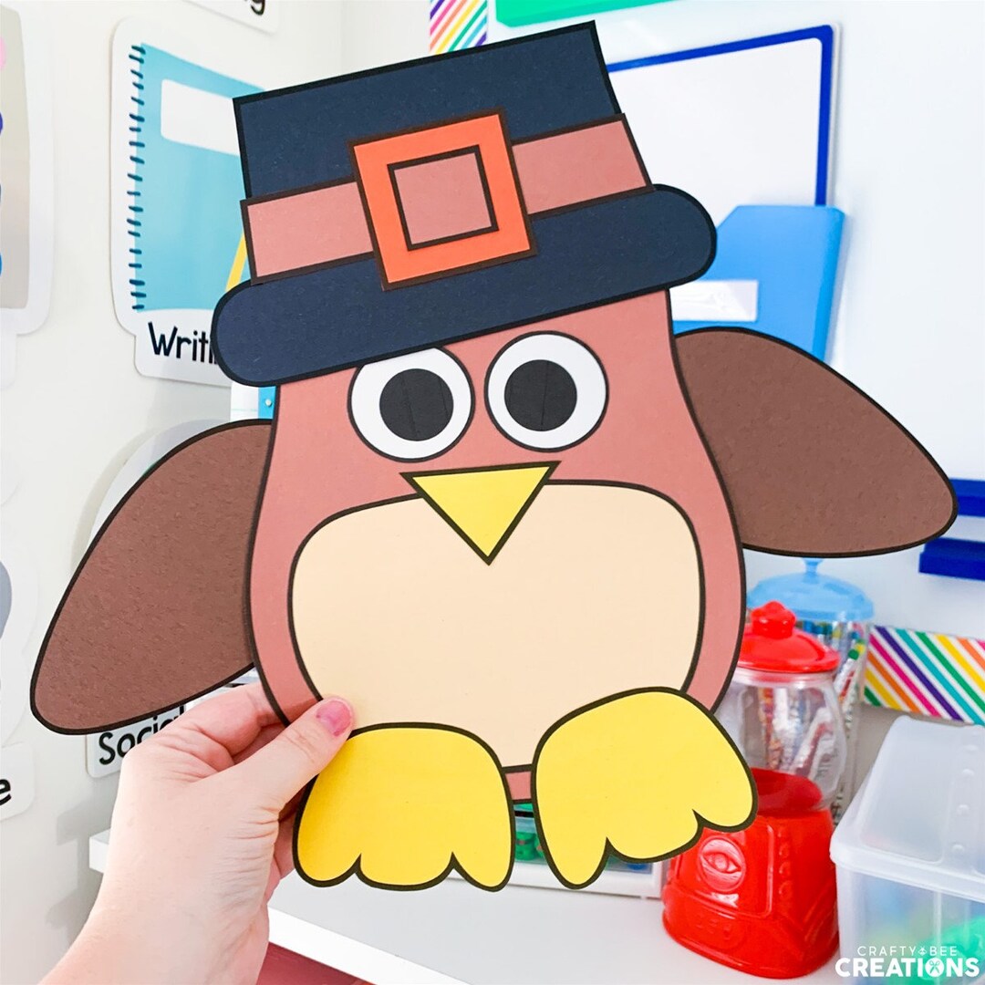 Thanksgiving Owl Craft Thanksgiving Activities Fall - Etsy